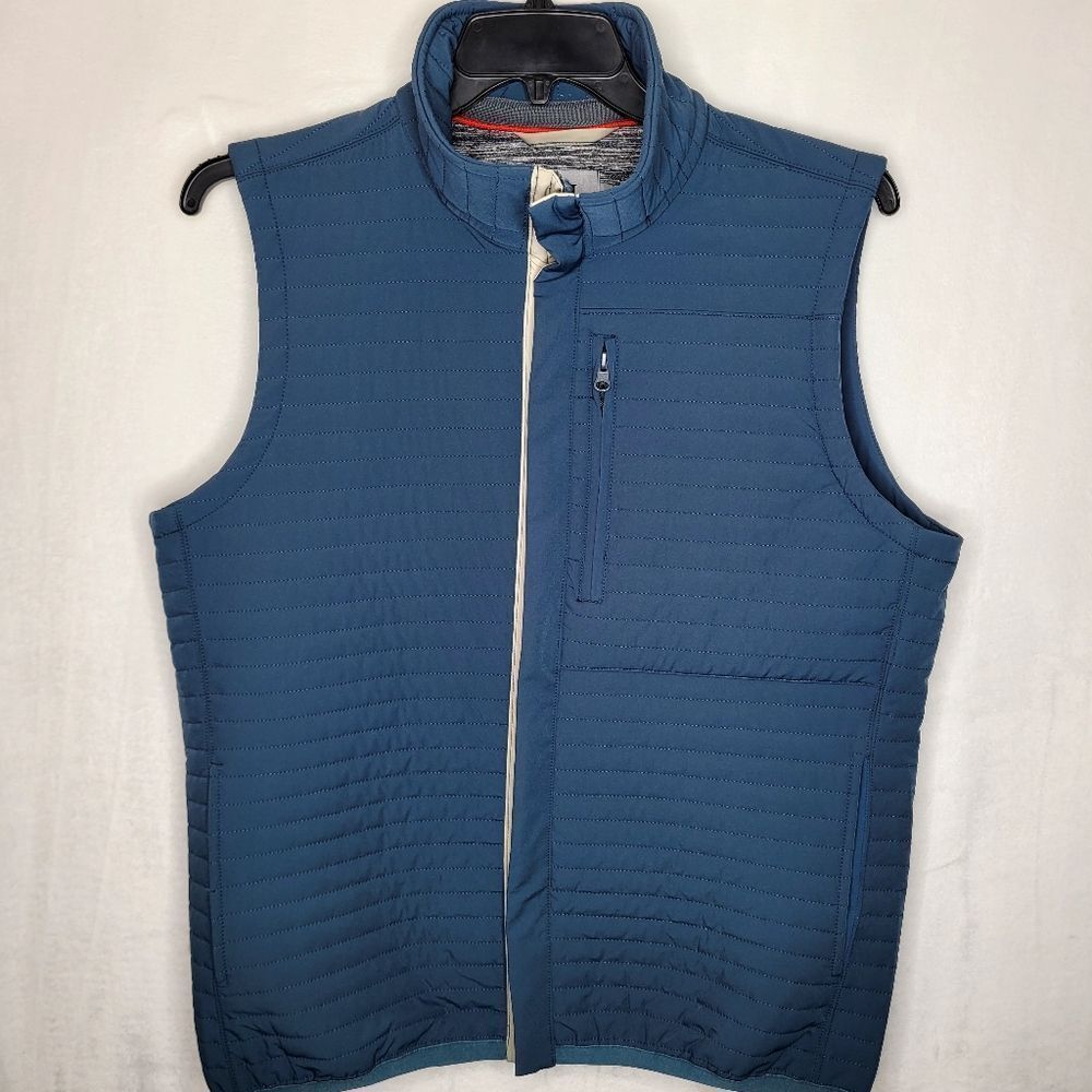 American Heritage Quilted Full Zip Vest Size Medium